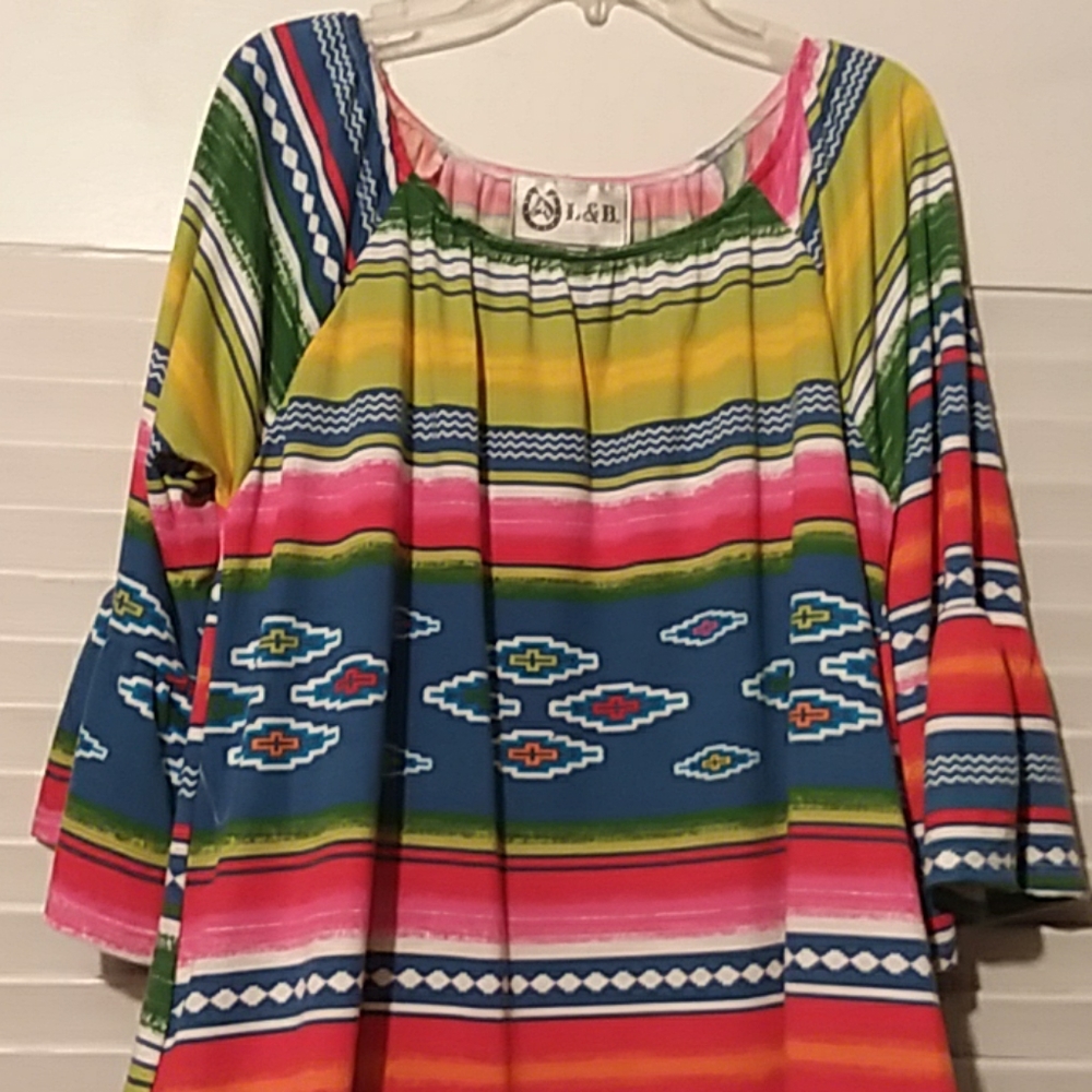 L & B Western Dress